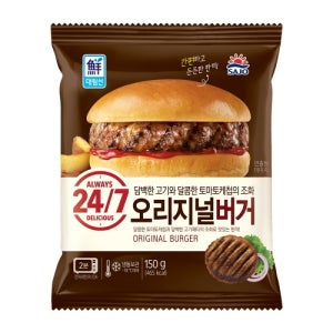 사조 오리지널 버거 150g