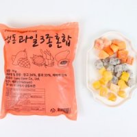 배동바지 과일3종 혼합(망고/용과/파파야) 1kg