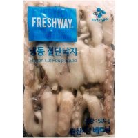 냉동 절단낙지 500g(M)X20