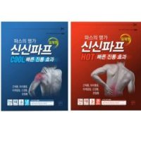 신신파프 핫 쿨 신신파스아렉스 바르는파스