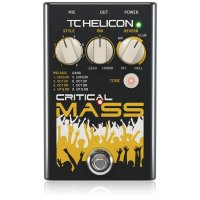 TC Helicon 보컬 이펙터 그룹 사운드 스튜디오 학년 리버브 어댑티브 톤 CRITICAL MASS