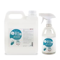 크로바 퓨톨 뿌리는 소독제 (의약외품)살균소독제 리필 4L+500ml  1세트  4500ml