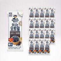 퀘이커 마시는 오트밀 아침대용쉐이크 서리태50g 60개 오트밀 60개