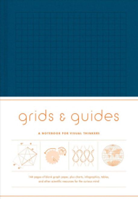 Grids & Guides (Navy) Notebook (A Notebook for Visual Thinkers)