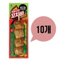 CJ제일제당 CJ 맥스봉 직화구이 꼬치바 청양고추70g x10개 꼬치