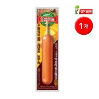 롯데 롯데칠성 의성마늘 프랑크 녹찐 치즈 햄꼬지 65g 1개