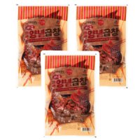 CJ 미쓰족발 이츠웰 매콤양념곱창 1kg x 3개