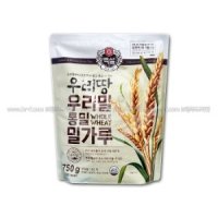 [밀가루] 백설 우리땅 우리밀 통밀 밀가루 750g