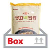 몽고 몽고백된장 4kg 4ea 박스 대용량