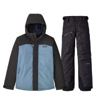 파타고니아 스키복 아동 자켓 팬츠 세트 PATAGONIA Light Plume PANTS BLK 68075N7 68490N7