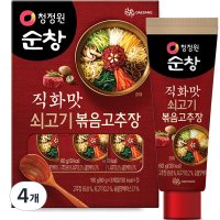 청정원 순창 직화맛 쇠고기 볶음고추장 3p 6개 180g