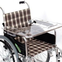 오픈메디칼 대세엠케어 휠체어용 작업 테이블 멀티트레이 식판