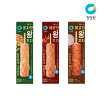 청정원 왕꼬치 3종 20개 x90g불고기 매운맛 피자맛