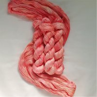 비건 핸드다잉얀 Pima Cotton 4ply 산호 Coral