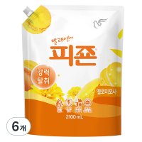 피죤 레귤러 옐로미모사  2.1L  6개