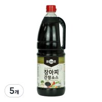 곰표 장아찌 간장소스  1.9kg  5개