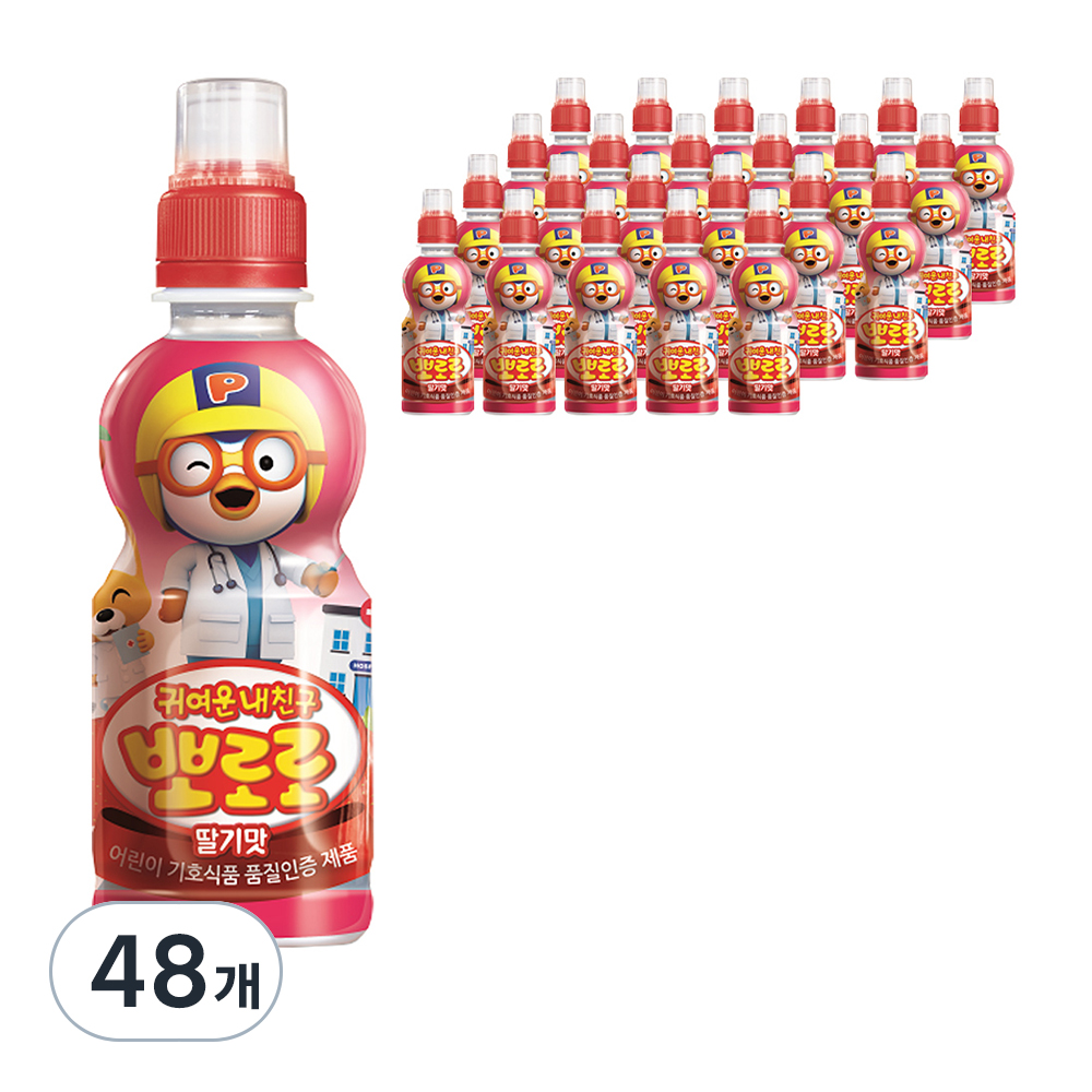 귀여운 내친구 뽀로로 딸기맛 제품 이미지