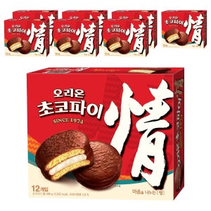 오리온초코파이 정  468g  8개