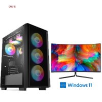 RTX3060 데스크탑 PC 렌탈 GA1-GM24 게이밍모니터 24인치 약정5년