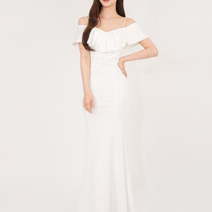 카리나 드레스 화이트 LDP58