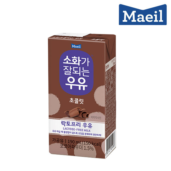 [매일] 소화가잘되는우유 멸균 (190ml6입)