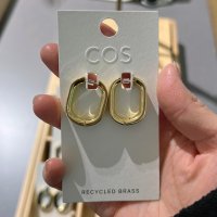 COS 코스 오발 훕 귀걸이 471244