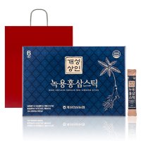 개성상인 녹용 홍삼 스틱 30개입 + 쇼핑백  300ml  1세트