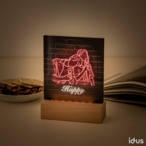 [무선] LED 조명 라인아트 주문제작, 그리다북 그리다붓