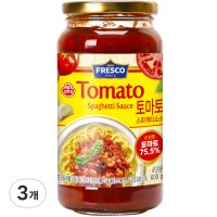 오뚜기 프레스코 토마토 스파게티소스  600g  3개