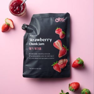 오트리 딸기청크잼 1팩 (1kg) TV상품
