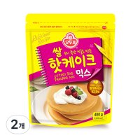 오뚜기 넛츠핫케이크믹스  400g  2개