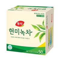 동서 현미녹차 티백  1.5g  50개입  1개