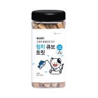 뽀시래기 고양이 동결건조 간식 대용량 참치 큐브 트릿 240g