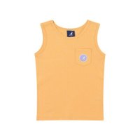 캉골키즈 캉골키즈 클래식 클럽 슬리브리스 티셔츠 OB 0022 라이트오렌지