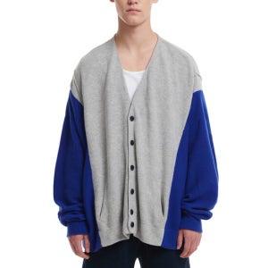 트렁크프로젝트 Colorblocked Cardigan_Grey