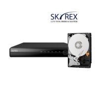 SKY 5004 스카이렉스 CCTV 저장장치 4채널 녹화기 1000G 포함