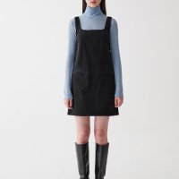 구호플러스 Denim Sleeveless DressBlack KE3171M045