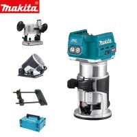 Makita-무선 목공 트리머 40V XGT 충전 트리밍 기계 LED 조명 오리지널 케이스 RT001GZ08