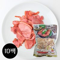 삼아 훈제오리 슬라이스 800g 냉동 x 10팩 1박스 업소용