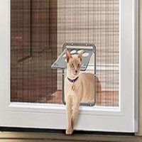 고양이방묘문 방묘문 고양이문 입구 강아지 구멍 창문