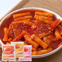 트레이더스 삼시오끼 오리지널 국물 로제크림 떡볶이 3종세트