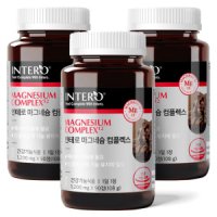 인테로 마그네슘 컴플렉스 고함량 440mg 90정 X 3병 (9개월분)