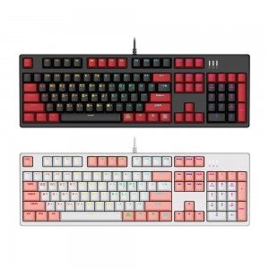 앱코 K669 카일 광축 게이밍 (블랙 레드)