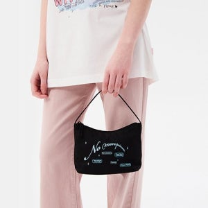 [키르시] 체리 사틴 핫픽스 미니 핸드백 [블랙] KKRMBBG509MBKA