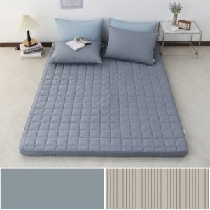 아망떼 드림웰/커피빈 알러지케어 바닥 매트리스 토퍼 라텍스커버 SS Q