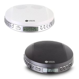 롯데알미늄 휴대용 CD플레이어 핑키-170