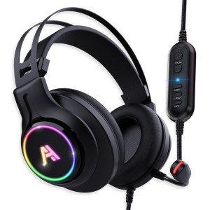 에이투 가상 7.1 채널 진동 RGB 마이크 게이밍 헤드셋 AG0501
