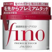 일본 SHISEIDO Fino Premium Touch Hair Mask 시세이도 피노 프리미엄 터치 헤어 마스크 팩 230g 6팩  6개