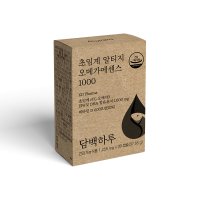 담백하루 초임계 알티지 오메가3 에센스 1000 1개월  30정  1개