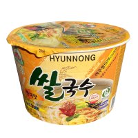 현농 대왕님표 여주쌀국수 황태맛 1개 단품 건강 잔치국수 저칼로리 라면